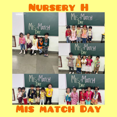 MisMatch Day - Pre-primary