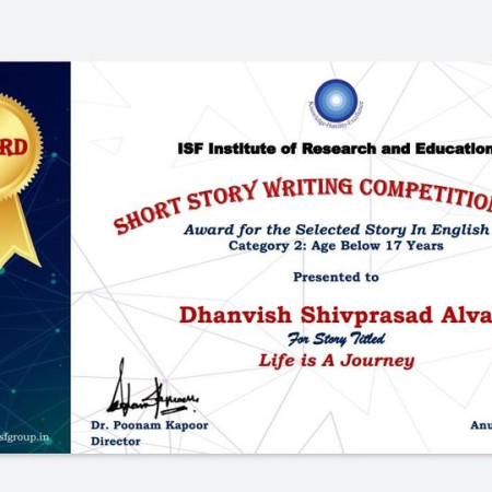 ISF Story Writing Contest